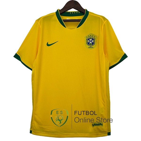 Retro Camiseta Brasil 2006 Primera