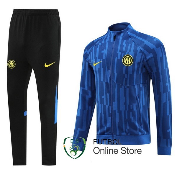 Chandal Del Conjunto Completo Inter Milan Negro Azul 2023/2024