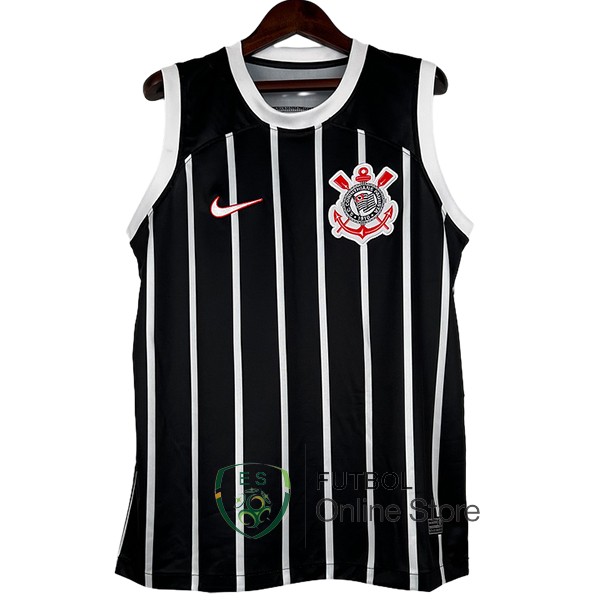 Sin Mangas Camiseta Corinthians Paulista 23/2024 Segunda Sin Mangas Camiseta Corinthians Paulista 23/2024 Segunda