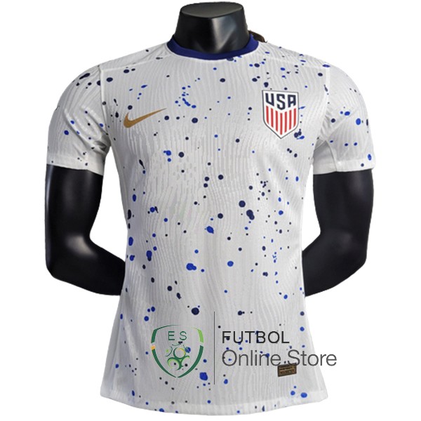 Tailandia Camiseta Del Estados Unidos Jugadores Primera 2023