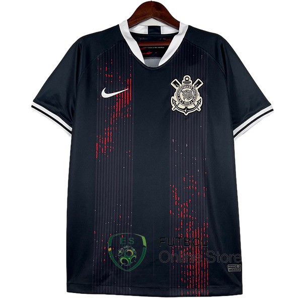 Tailandia Camiseta Corinthians Paulista 23/2024 Especial Negro Rojo