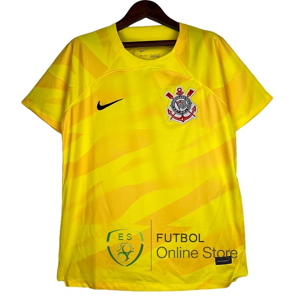 Tailandia Camiseta Corinthians Paulista 23/2024 Portero Amarillo