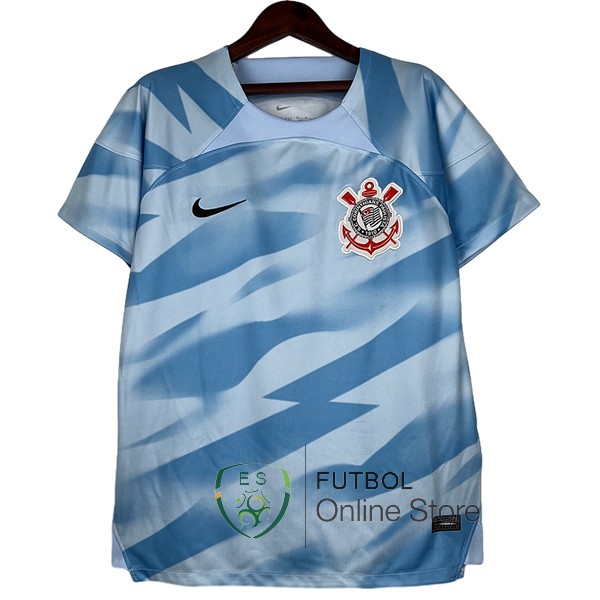 Tailandia Camiseta Corinthians Paulista 23/2024 Portero Azul