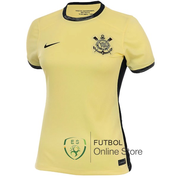 Camiseta Del Corinthians Paulista Mujer Tercera 23/2024