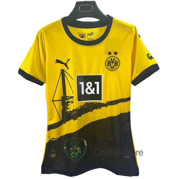 Camiseta Del Borussia Dortmund Mujer Primera 23/2024