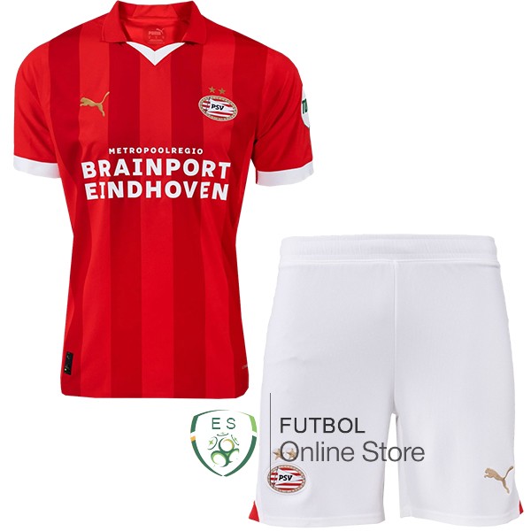 Camiseta Eindhoven Ninos 23/2024 Primera