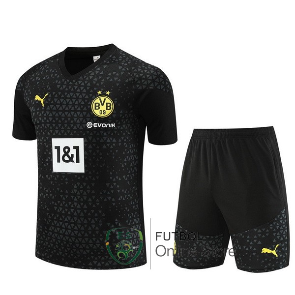 Entrenamiento Del Conjunto Completo Borussia Dortmund Negro 2023/2024