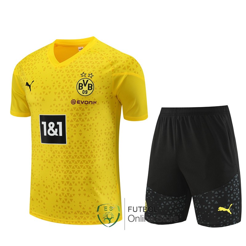 Entrenamiento Del Conjunto Completo Borussia Dortmund Ninos Amarillo I Negro 23/2024