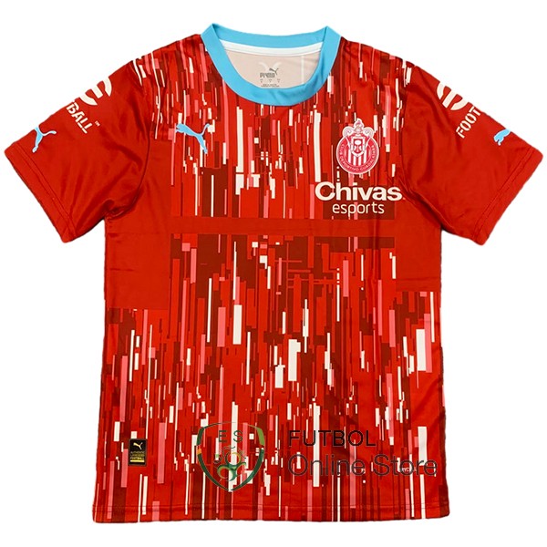 Tailandia Camiseta CD Guadalajara 23/2024 Especial Rojo Azul