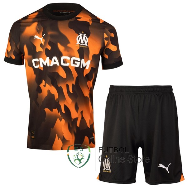 Camiseta Marseille Ninos 23/2024 Tercera