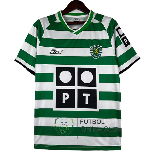 Retro Camiseta Sporting de Lisboa 2003-2004 Primera