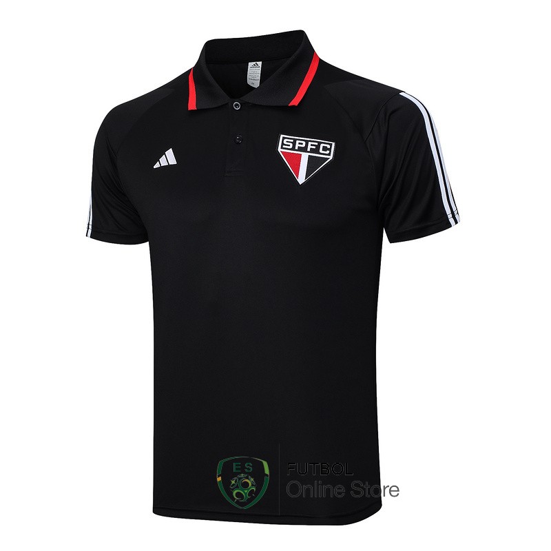 Polo Conjunto Completo Cruzeiro EC Negro 23/2024