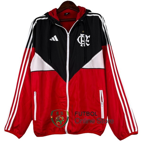 Chandal Flamengo Rojo Blanco Negro 2023/2024