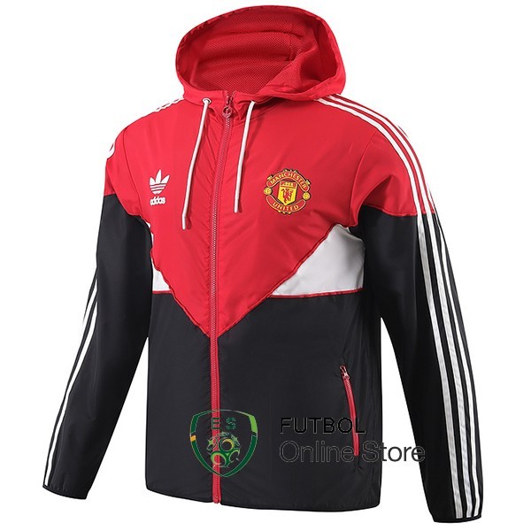 Chandal Manchester United Rojo Negro Blanco 2023/2024