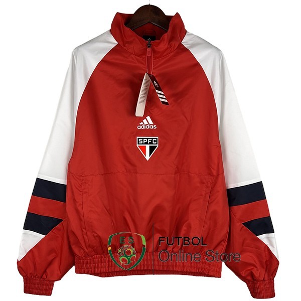 Chandal Sao Paulo Rojo I Blanco 2023/2024