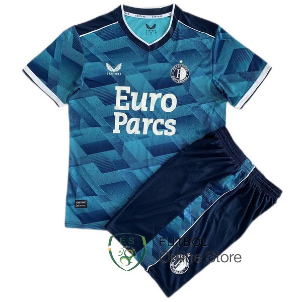 Camiseta Feyenoord Rotterdam Ninos 23/2024 Segunda