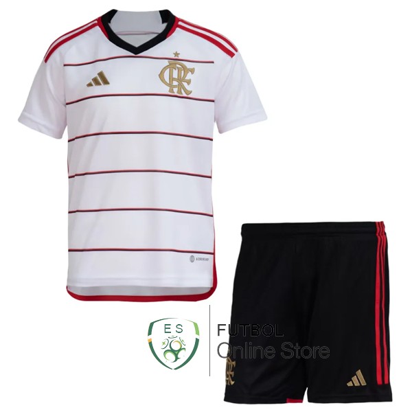 Camiseta Flamengo Ninos 23/2024 Segunda