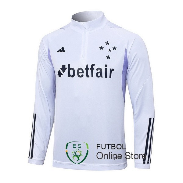 Chandal Cruzeiro EC Blanco Purpura 2023/2024