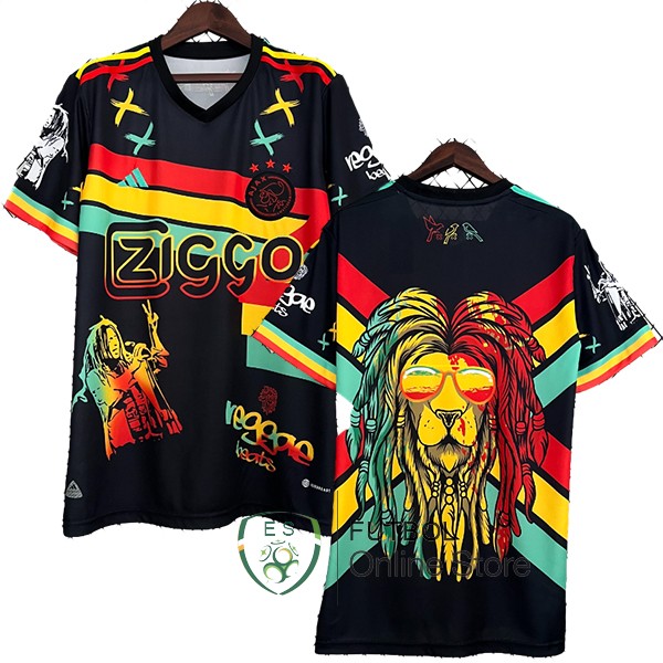 Tailandia Camiseta Ajax 23/2024 Especial Negro Amarillo