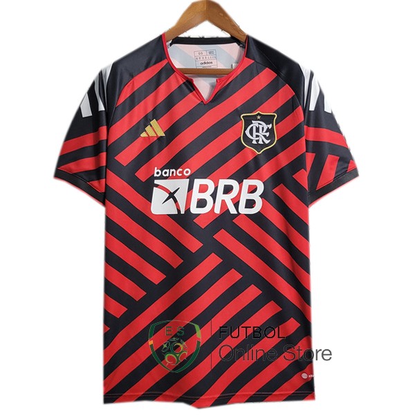 Tailandia Camiseta Flamengo 23/2024 Especial Rojo I Negro