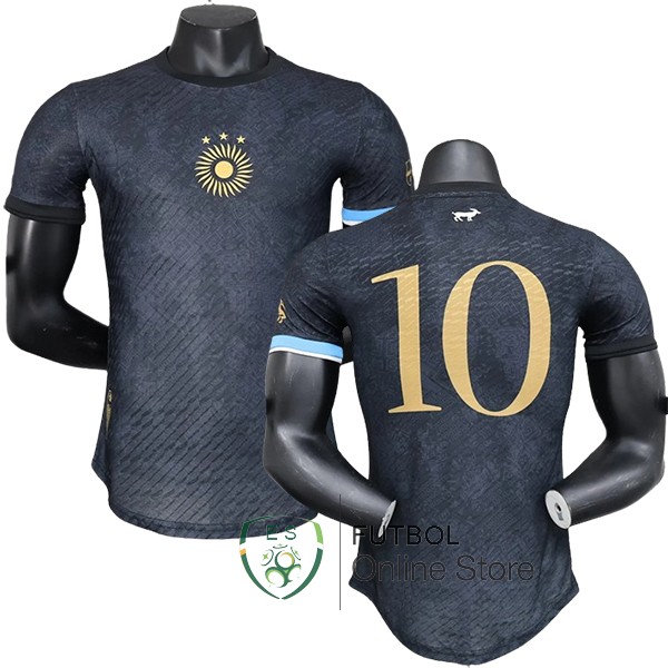 Tailandia Camiseta Del Argentina Jugadores Especial Negro 2024