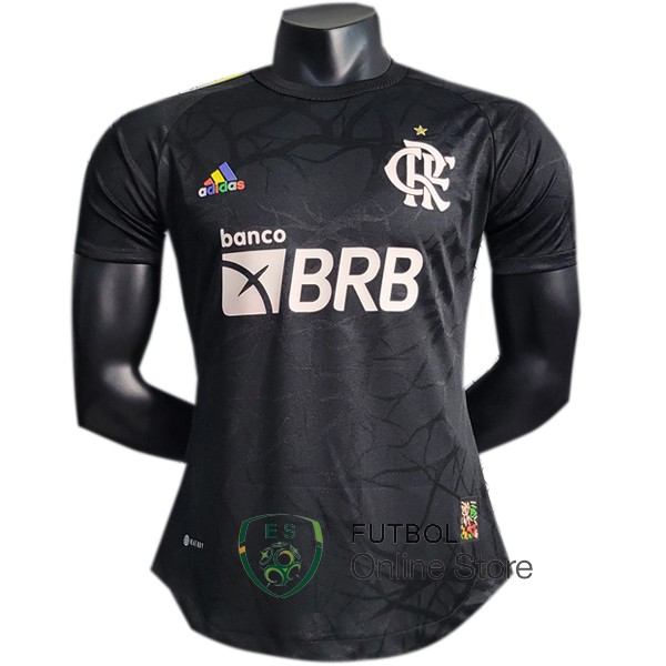 Tailandia Jugadores Camiseta Flamengo 23/2024 Especial Negro