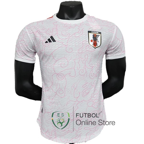 Tailandia Camiseta Del Japon Jugadores Especial Blanco Rosa 2023