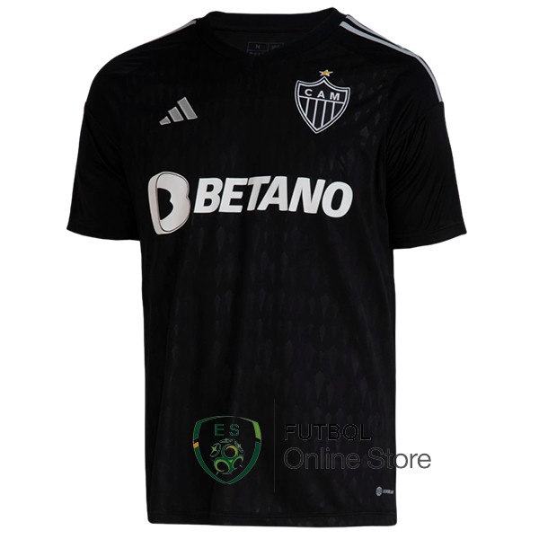 Camiseta Atletico Mineiro 23/2024 Portero Negro