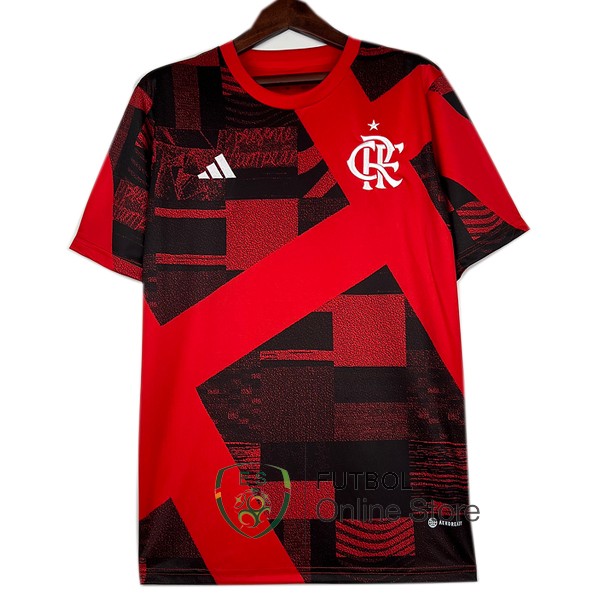 Tailandia Camiseta Flamengo 23/2024 Previo al partido Rojo