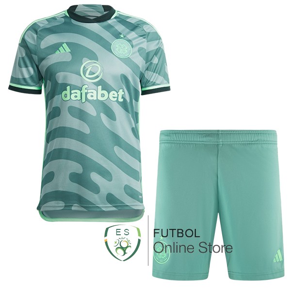 Camiseta Celtic Conjunto Completo Hombre 23/2024 Tercera