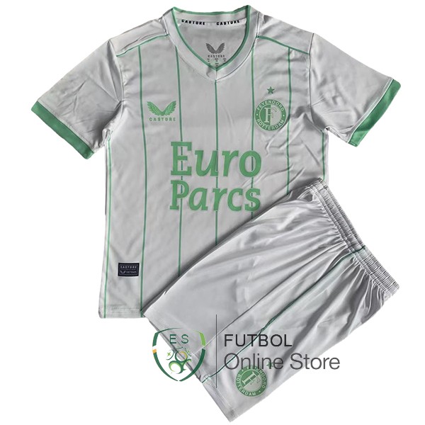 Camiseta Feyenoord Rotterdam Ninos 23/2024 Tercera