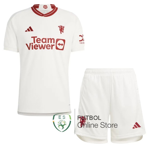 Camiseta Manchester united Ninos 23/2024 Tercera