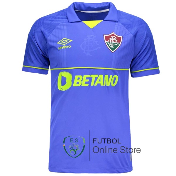 Tailandia Camiseta Fluminense 23/2024 Portero Azul