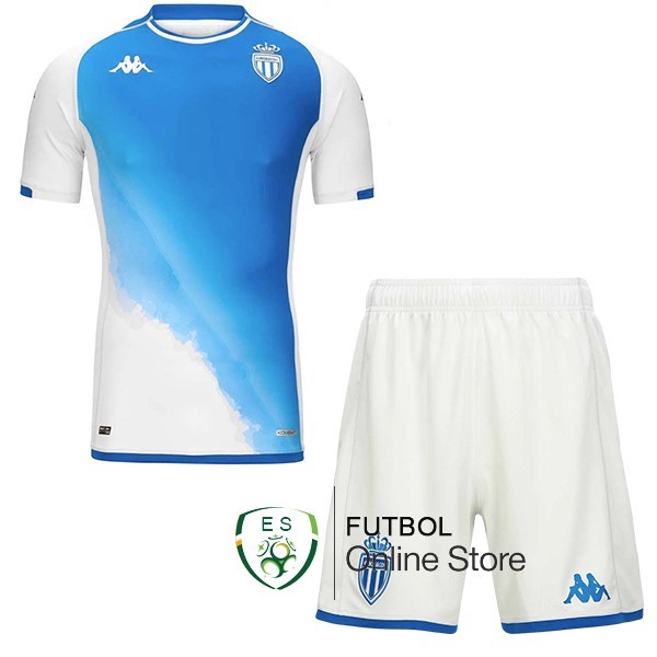 Camiseta AS Monaco Nino 23/2024 Segunda