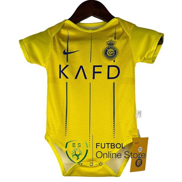 Camiseta Al Nassr Nino Onesies 23/2024 Primera