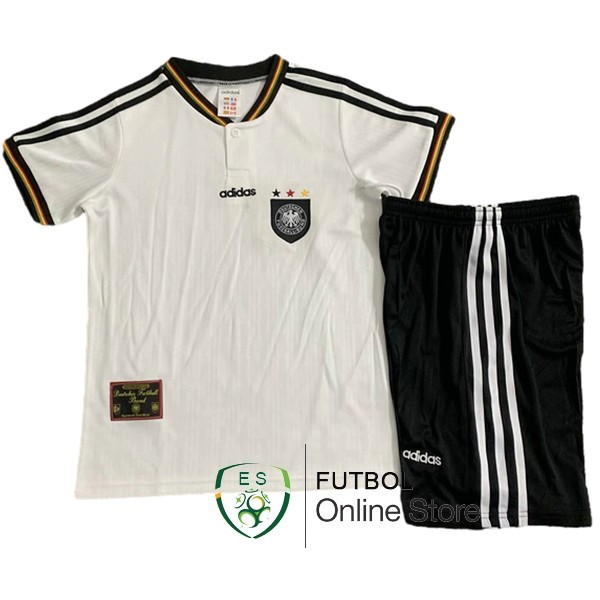 Camiseta Alemania Retro Nino Primera 1996