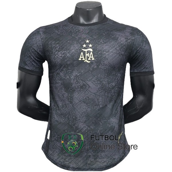 Camiseta Argentina Especial Jugadores 2024 Negro