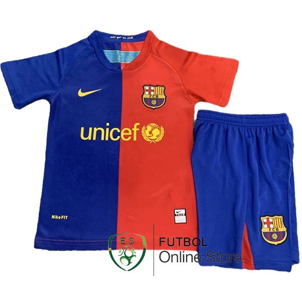 Camiseta Barcelona Retro Nino Primera 2008/2009