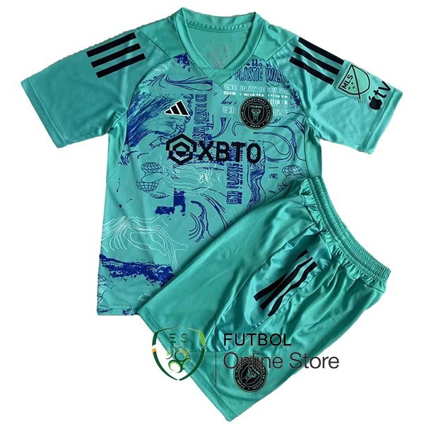 Camiseta Inter Miami Especial Conjunto Completo Hombre 23/2024 Azul