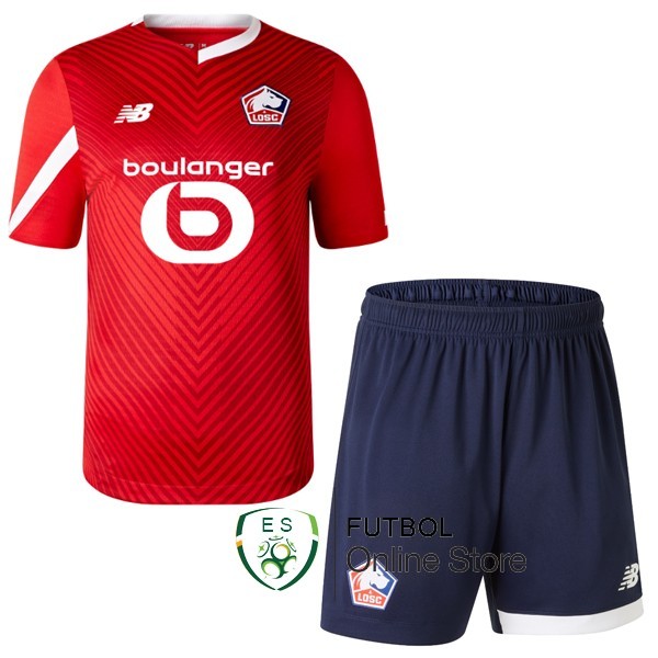 Camiseta Lille Nino 23/2024 Primera