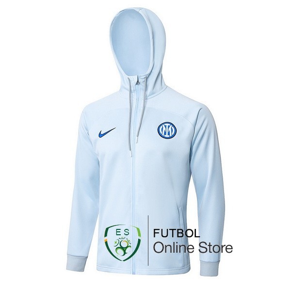 Chaqueta Con Capucha Inter Milan 2023/2024 Azul