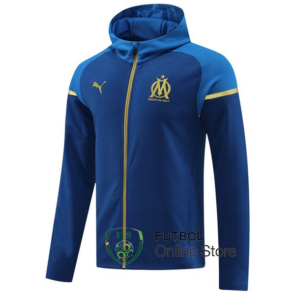 Chaqueta Con Capucha Marsella 2023/2024 Azul Marino