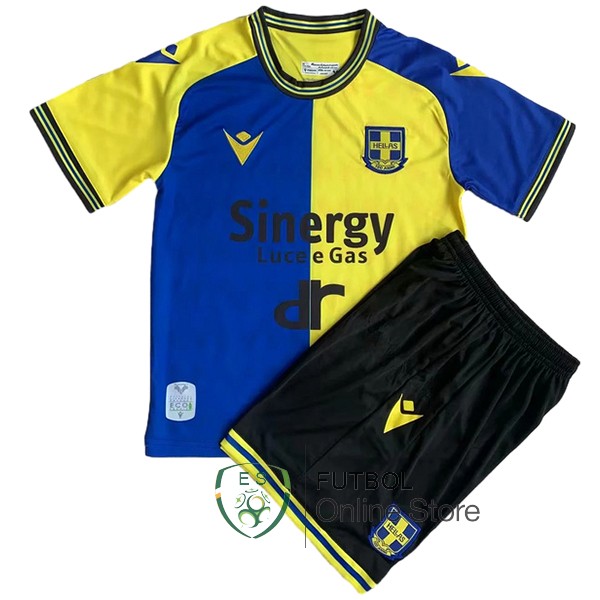 Conjunto De Hombre Edicion Conmemorativa Hellas Verona 120th Amarillo