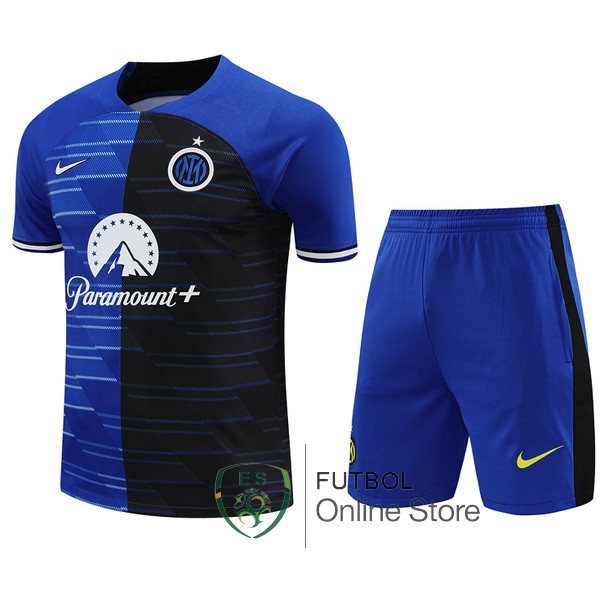 Entrenamiento Conjunto Completo Inter Milan 2023/2024 Azul