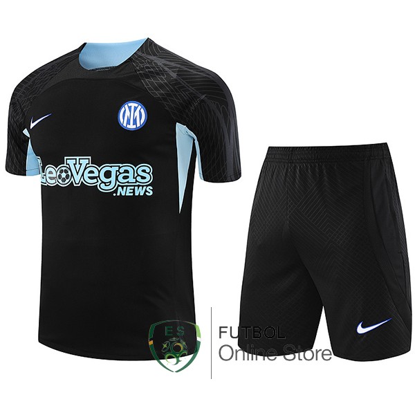 Entrenamiento Conjunto Completo Inter Milan 2023/2024 Negro I Azul