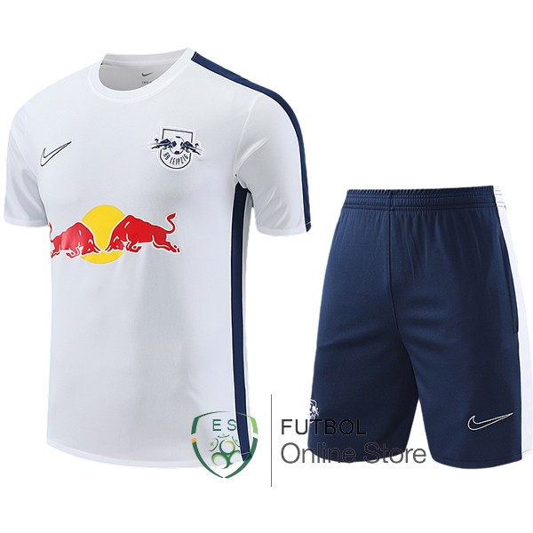 Entrenamiento Conjunto Completo Leipzig 2023/2024 Blanco Azul