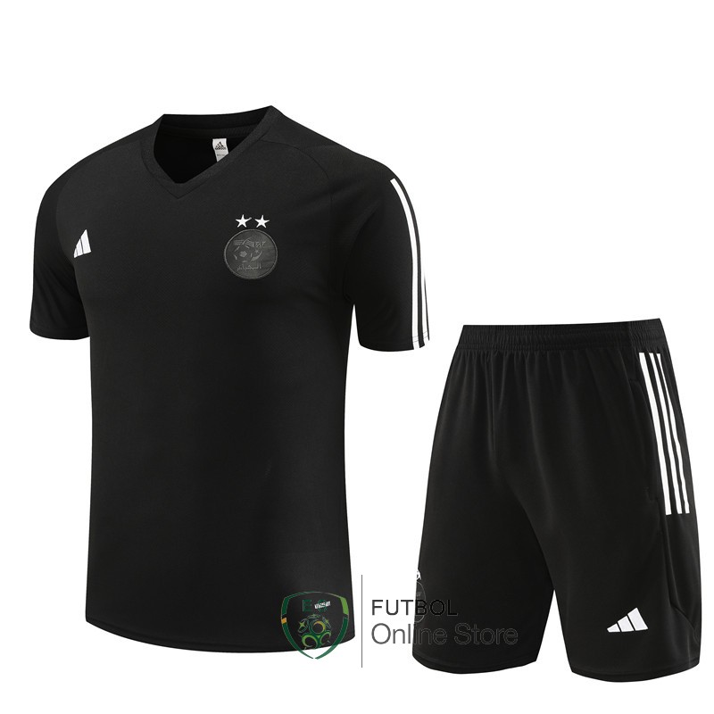 Entrenamiento Conjunto Completo Ninos Argelia 2023 Negro