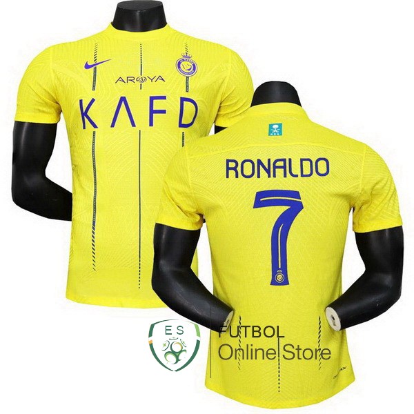 NO.7 Ronaldo Tailandia Jugadores Camiseta Al Nassr 23/2024 Primera