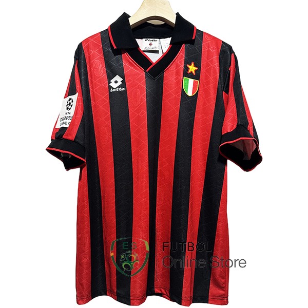 Retro Camiseta AC Milan 1994 Primera