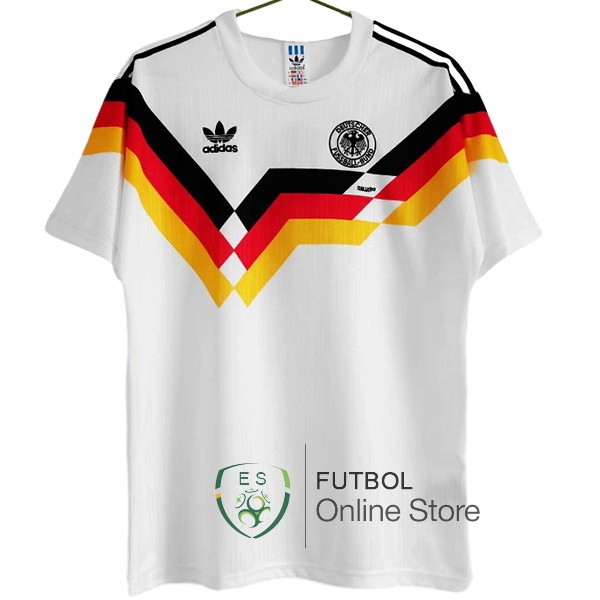 Retro Camiseta Alemania 1990 Primera